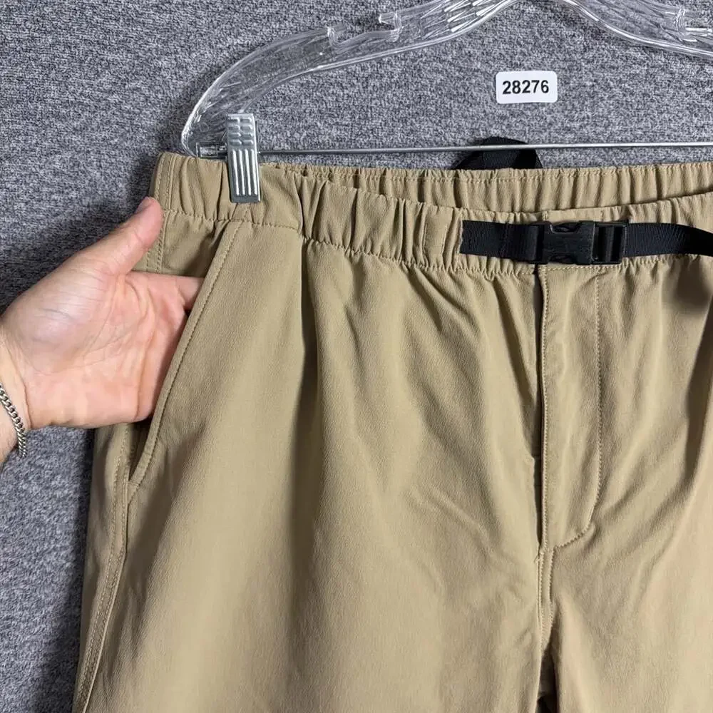 The North Face Men's Size XL Tech Easy Stretch Nylon Belted Buckle Trouser Pants
